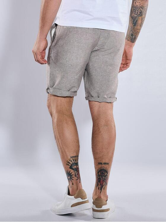 emilio adani Herren Chino-Bermuda slim fit Braun 36664