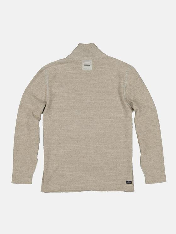 engbers Herren Strickjacke strukturiert Beige 34288