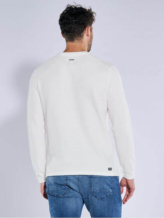 engbers Herren Pullover regular Naturweiss 39122