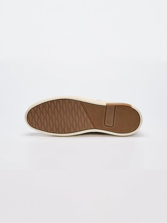 engbers Herren Halbschuh aus Leder Beige 36706