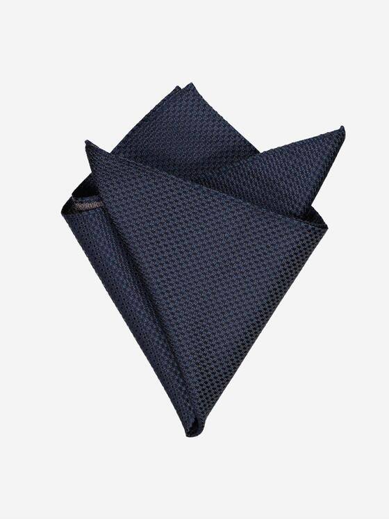 engbers Herren Einstecktuch gemustert Blau 37681