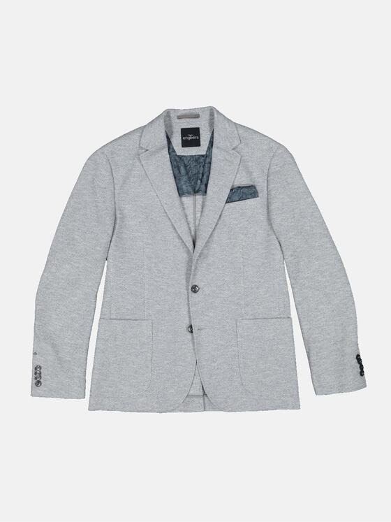 engbers Herren Freizeit-Sakko slim fit Blau 36366
