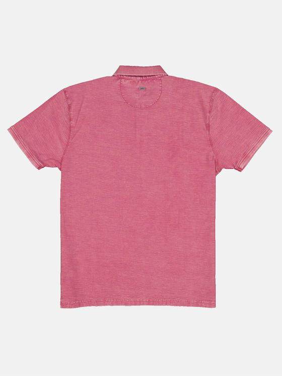 engbers Herren Polo-Shirt strukturiert Violett 33127