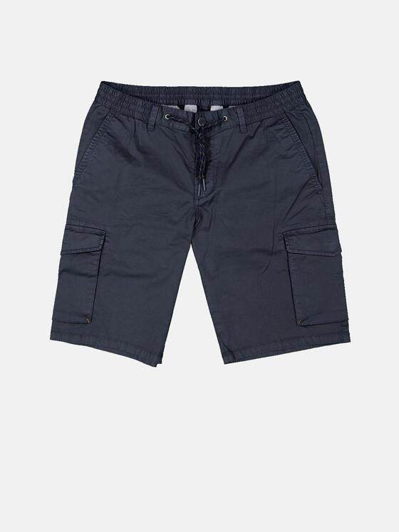 emilio adani Herren Bermuda regular Blau 34996