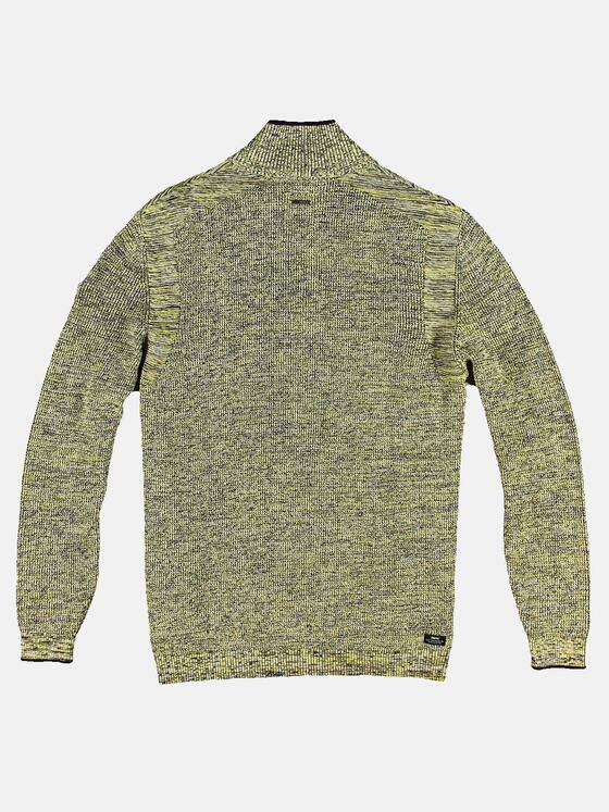 engbers Herren Troyer Pullover mit Stehkragen Gelb 30911