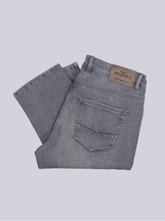 engbers Herren Super-Stretch-Jeans slim fit Grau 35566