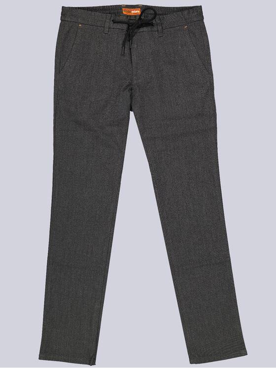 emilio adani Herren Chino in Wolloptik Anthrazit 39572