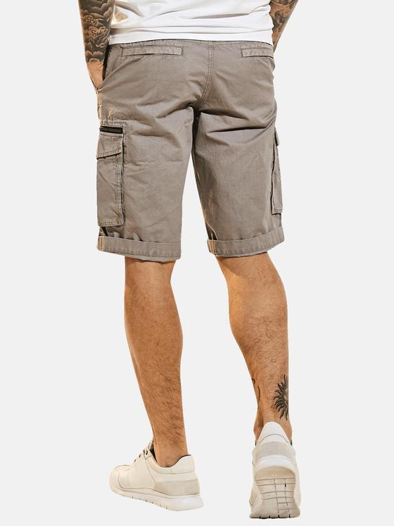 emilio adani Herren Bermuda im Cargostyle Grau 31614