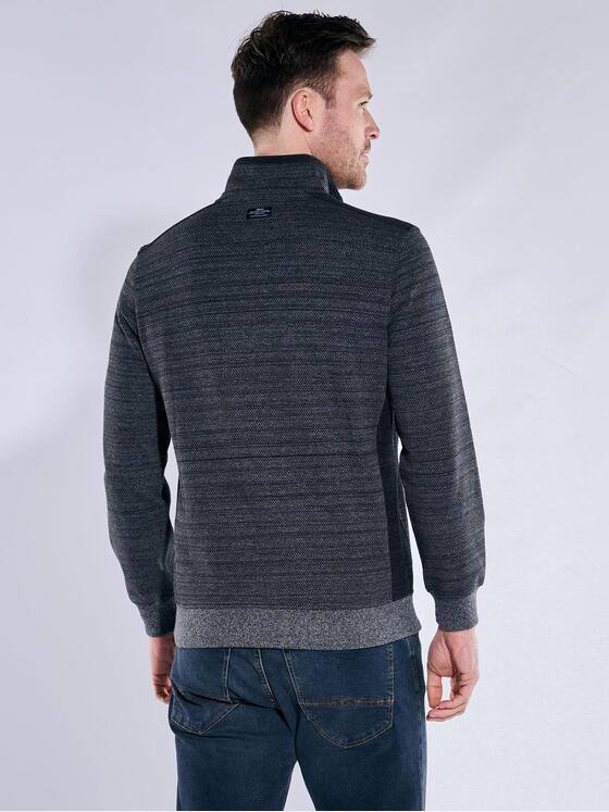 engbers Herren Sweatshirt mit Stehkragen Schwarz 38180