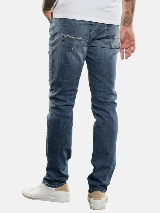 emilio adani Herren Super-Stretch-Jeans slim fit Blau 35228