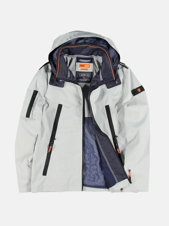 emilio adani Herren Kurze Funktionsjacke Weiß 31046