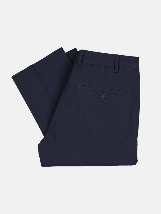 emilio adani Herren Anzughose slim fit Blau 32745