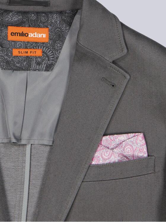 emilio adani Herren Einstecktuch gemustert Violett 38738