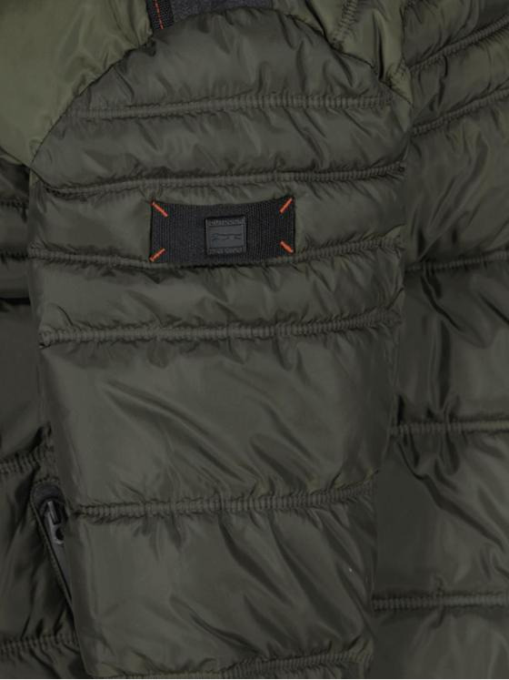 engbers Herren Steppjacke abnehmbarer Kapuze Grün 33557