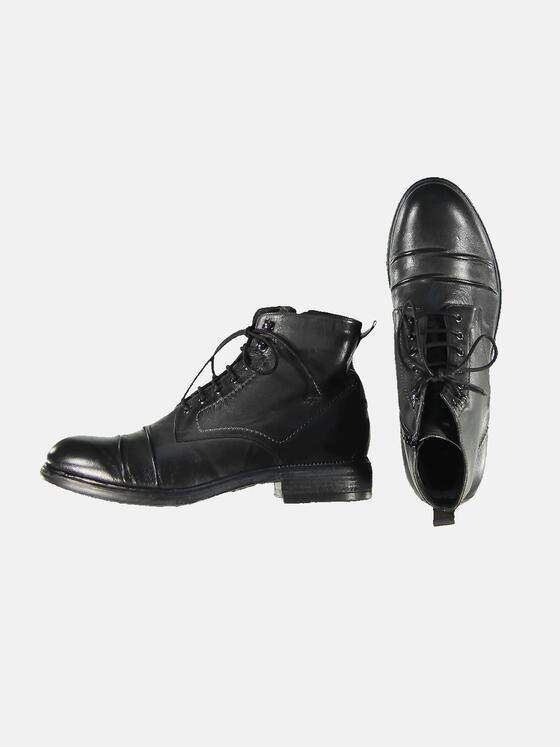 emilio adani Herren Boots mit Micro-Fleece-Futter Grau 31936