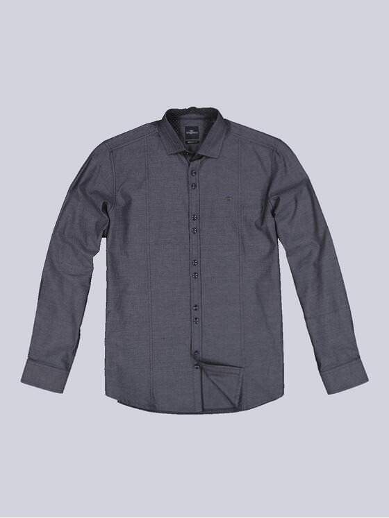 engbers Herren Langarm-Hemd mit Teilungsnähten Blau 33802