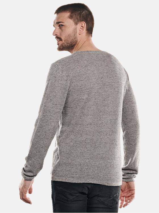 emilio adani Herren Rundhals Pullover Braun 31760