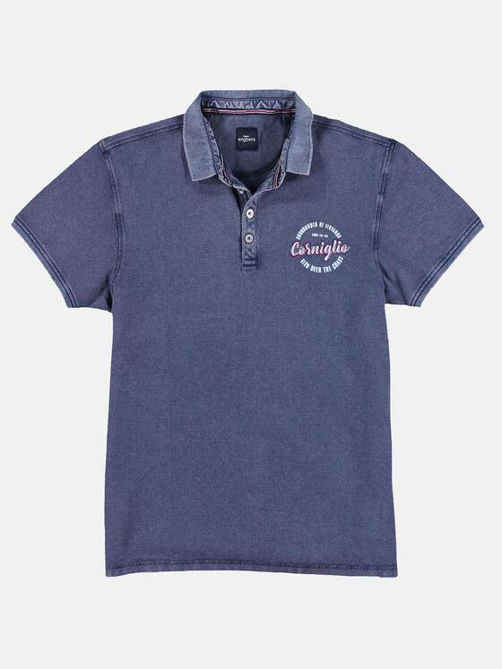 engbers Herren Poloshirt Saphirblau 29808