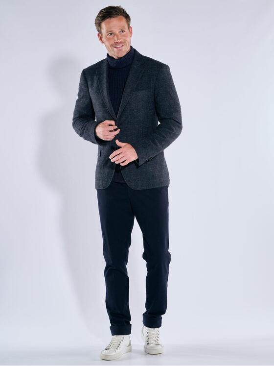 ENGBERS GERMANY Herren Sakko aus italienischem Warenmaterial Indigoblau 39509