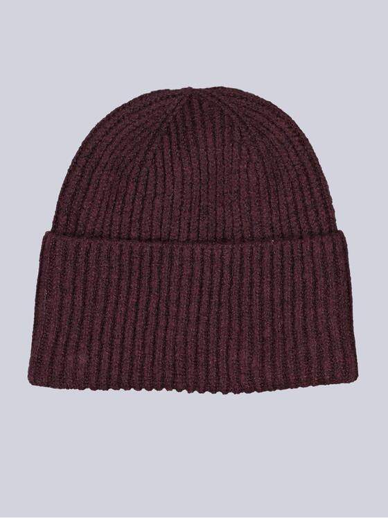 emilio adani Herren Mütze strukturiert Bordeaux 39790