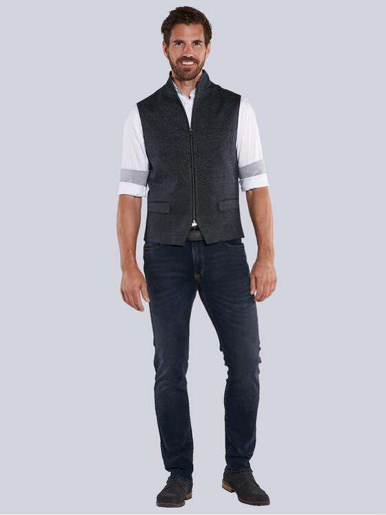 engbers Herren Sakko-Weste slim fit Blau 36008