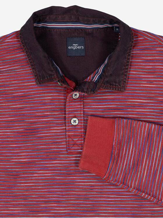 engbers Herren Polo-Shirt regular Rot 37745