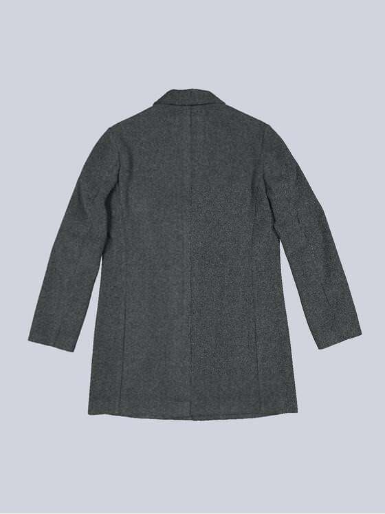 emilio adani Herren Mantel slim fit Grau 33574