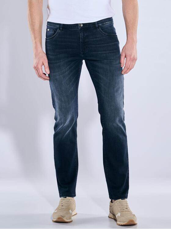 engbers Herren Super-Stretch-Jeans regular Marineblau 38651