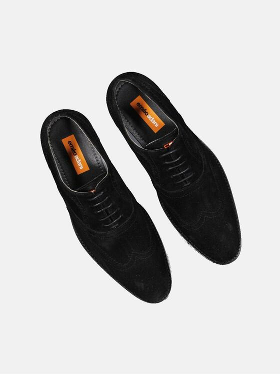 emilio adani Herren Schuhe Schwarz 34057