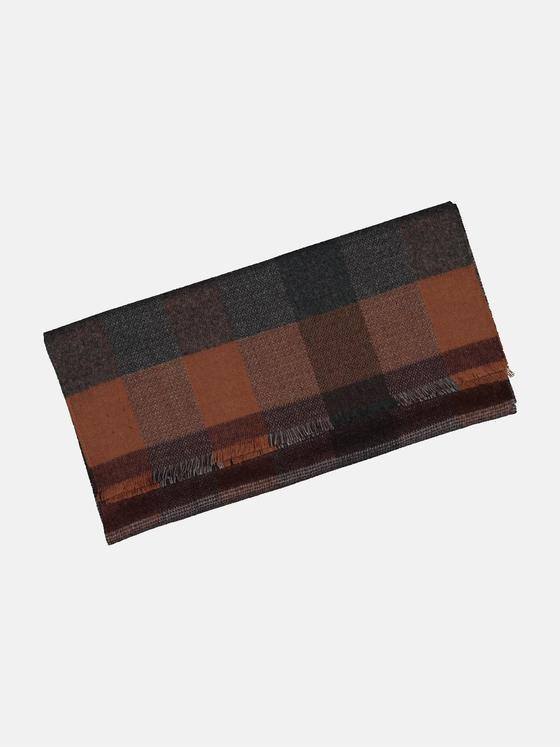 engbers Herren Schal uni Rot 32352