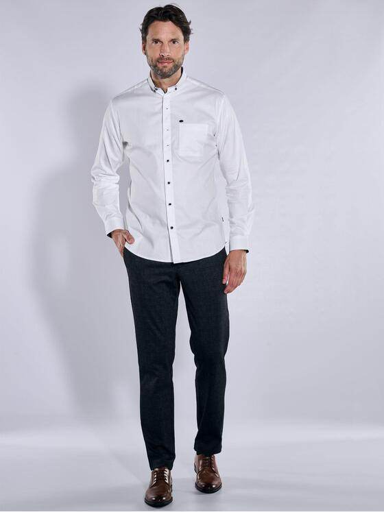 engbers Herren Langarm-Hemd regular Reinweiss 37849