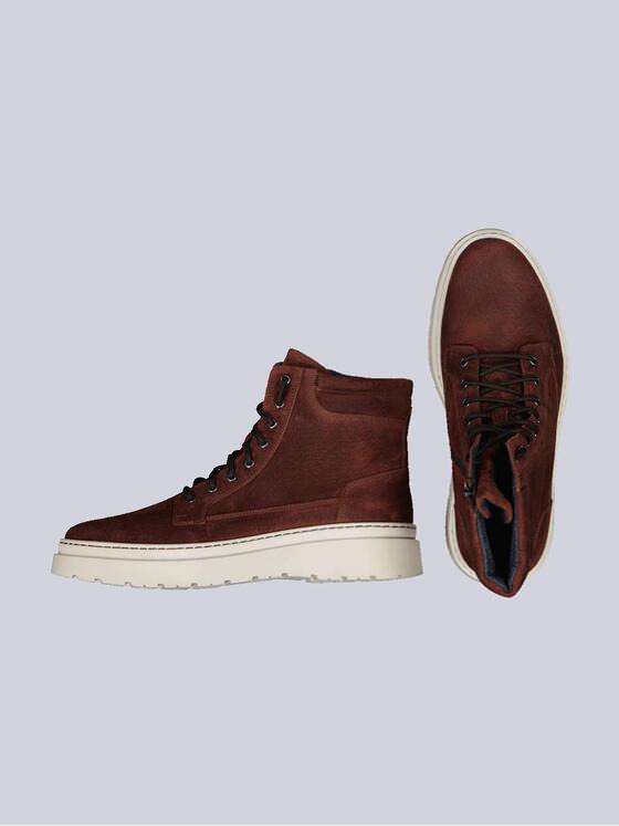 engbers Herren Boots aus Leder Bordeaux 33610