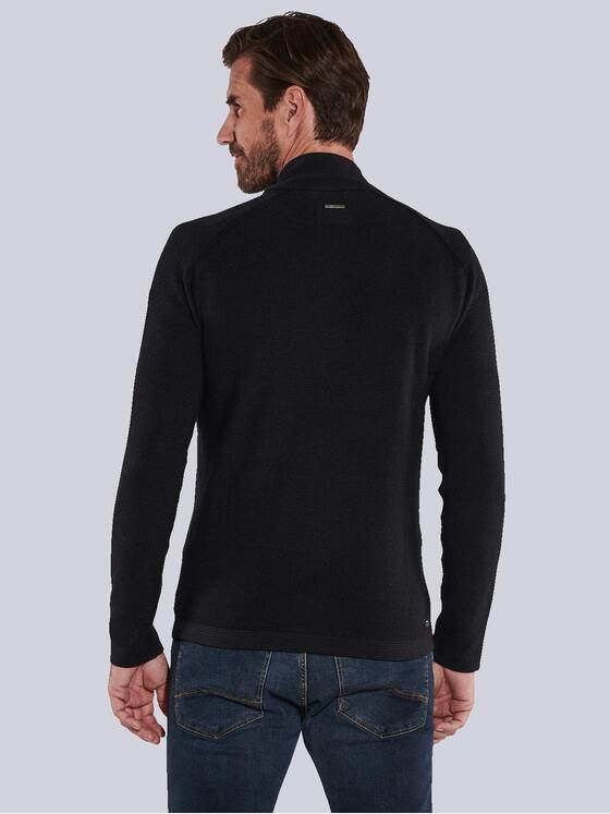 engbers Herren Cardigan uni Grau 36140