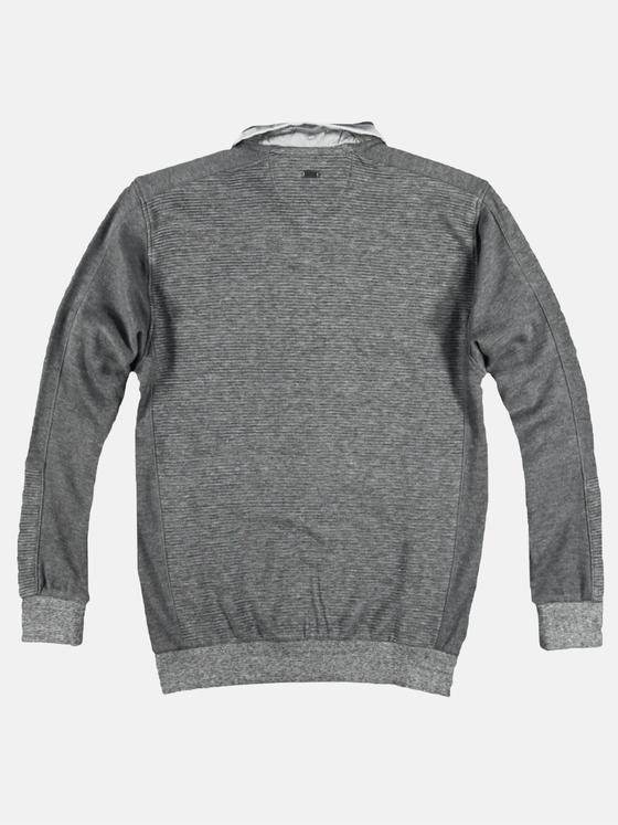 engbers Herren Sportive Sweatjacke Silbergrau 29230