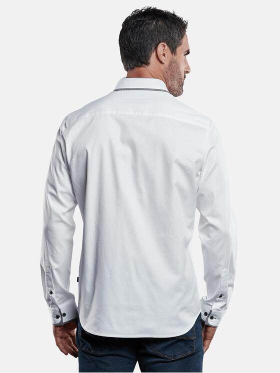engbers Herren Hemd uni Reinweiss 28959