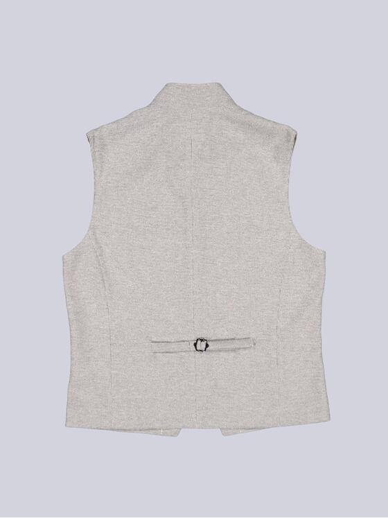 engbers Herren Sakko-Weste mit Zipper Beige 40024