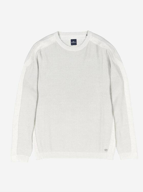 engbers Herren Pullover strukturiert Grau 37439