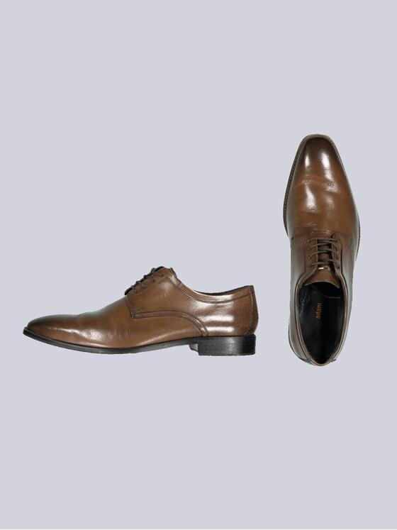 emilio adani Herren Business-Schuh aus Leder Braun 35699