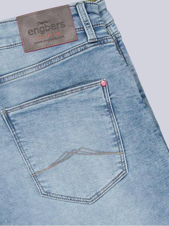 engbers Herren Leichte Sommer-Jeans Superstretch Blau 38666