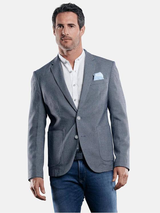 engbers Herren Leichtes Freizeitsakko slim fit Indigoblau 29107