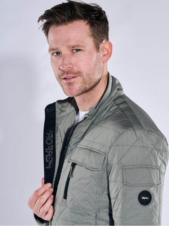 engbers Herren Steppjacke regular Khaki 38244