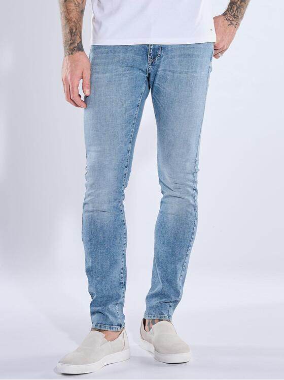 emilio adani Herren Jeans Hellblau 40108