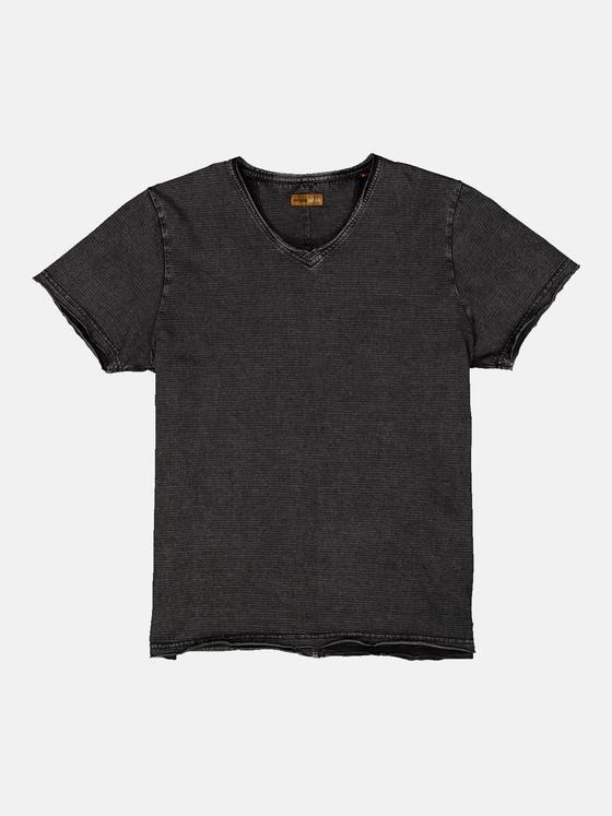 emilio adani Herren T-Shirt regular Grau 35057
