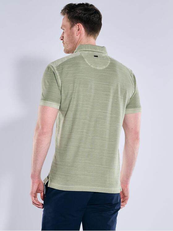engbers Herren Polo-Shirt meliert Grün 38453