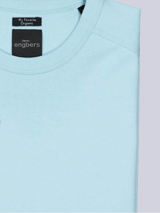 engbers Herren Basic-Shirt "My Favorite" organic Blau 36598