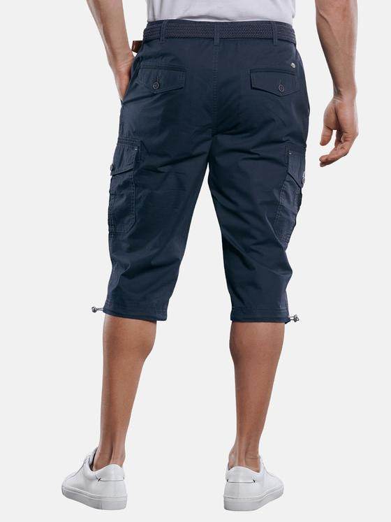 engbers Herren Funktionale Capri-Hose mit Cargo Taschen Marineblau 29842