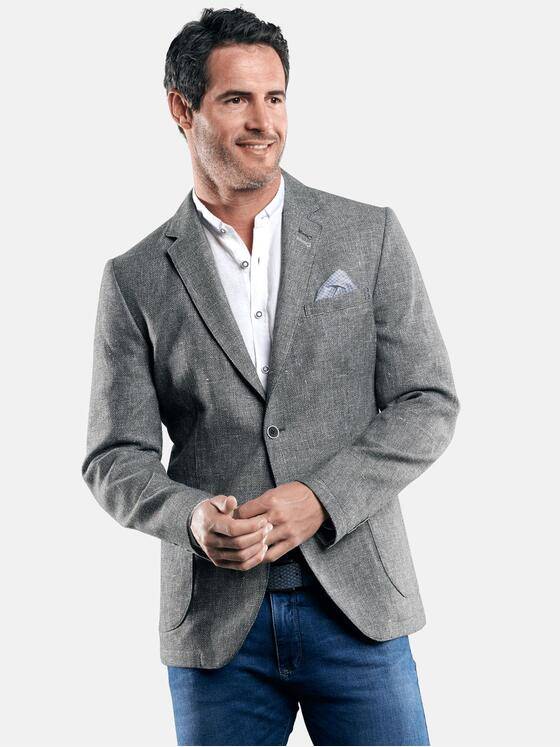 engbers Herren Freizeit-Sakko regular Dunkelgrau 29105