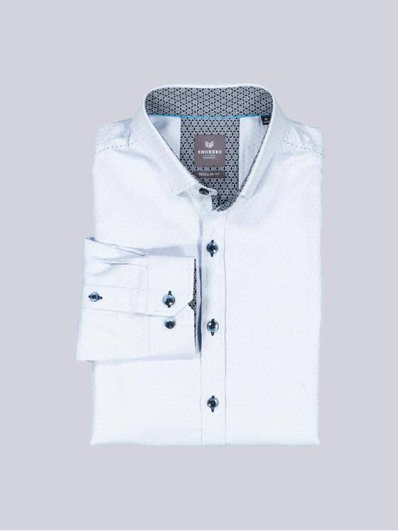 ENGBERS GERMANY Herren Hemd uni Hellblau 39357
