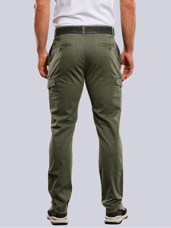 engbers Herren Cargohose straight Grün 33537