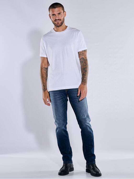 emilio adani Herren Super-Stretch-Jeans slim fit Blau 37400